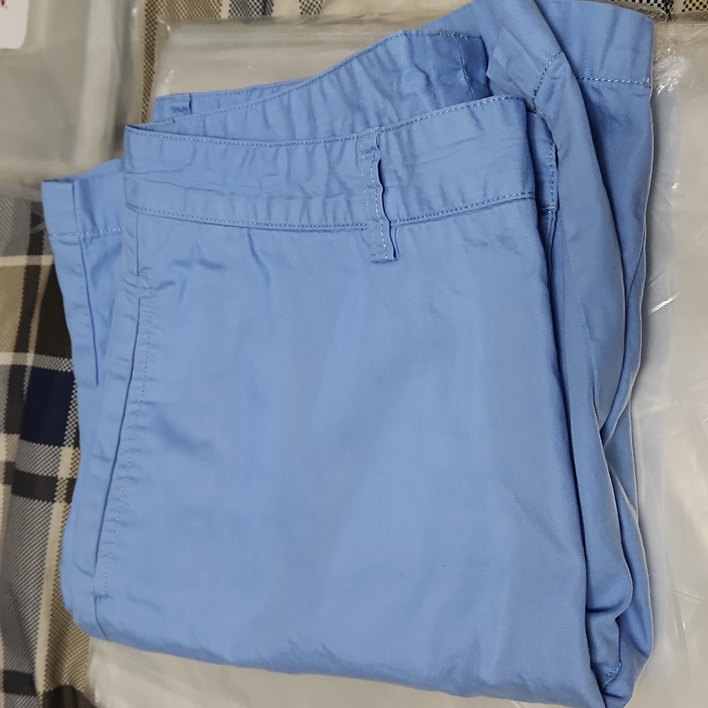 Vineyard Vines Club Shorts Men's 32 Light Blue 8.5" Inseam - Picture 11 of 11